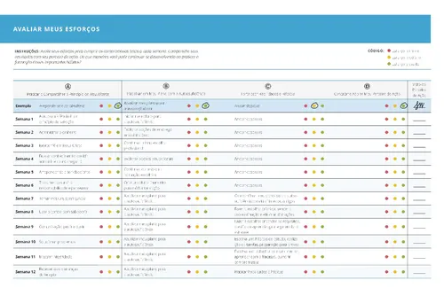 miniatura — avaliar meus esforços
