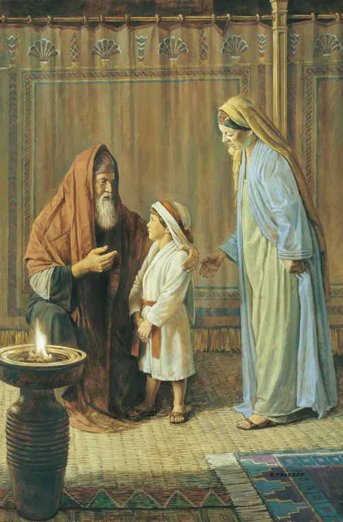 Hannah Presenting Her Son Samuel to Eli