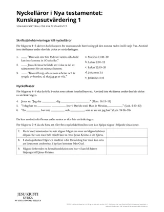 New Testament Seminary Teacher Manual - 2023