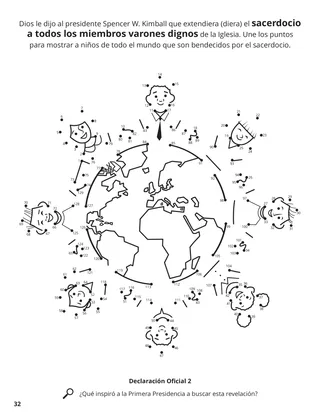 Priesthood for All Worthy Men coloring page