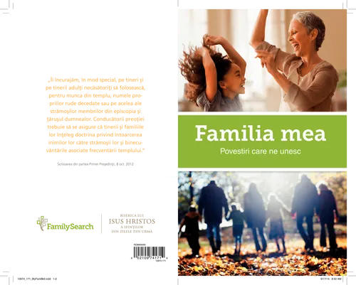 Broşura Familia mea