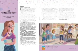 Page from the October 2022 Friend Magazine.