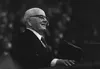 President Spencer W. Kimball at pulpit