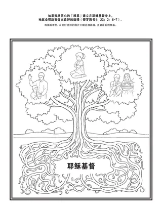 活动页：我的信心在耶稣基督里生根
