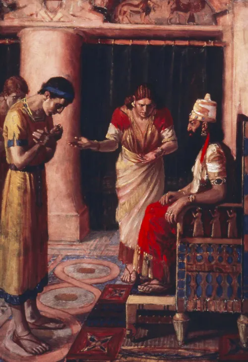 Daniel before King Nebuchadnezzar