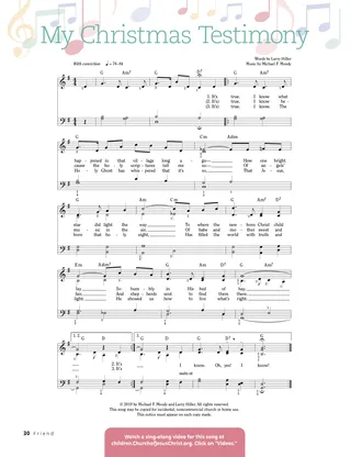 sheet music