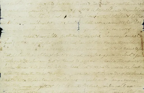 Book of Mormon manuscript page