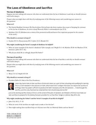 2026 Old Testament Seminary Teacher Materials