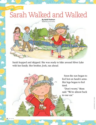 Sarah Walked and Walked