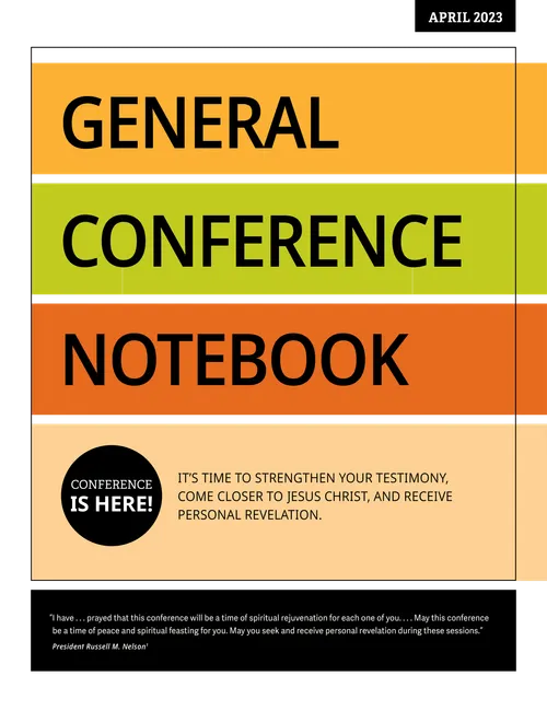 General Conference Notebook