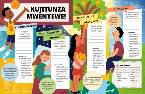 Page from the May/June 2022 Friend Magazine.