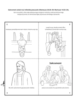 tegevusleht: sakrament