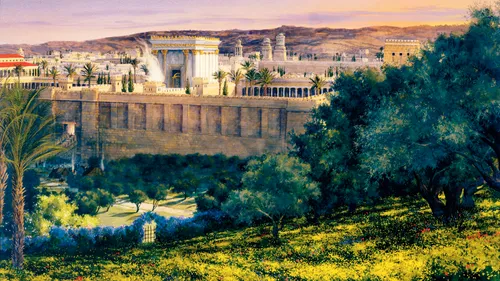 the temple in Jerusalem