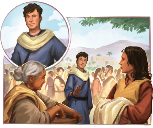 Aaron teaching people