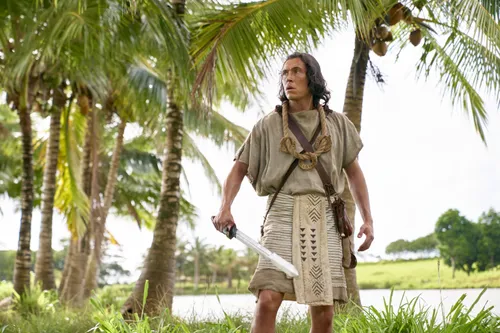 Ammon, son of Mosiah, clutches his sword as the Lamanites approach to scatter the flocks of King Lamoni in the land of Ishmael.