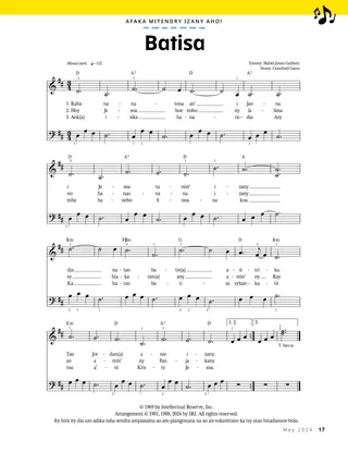 Mozika amin’ny endrika PDF