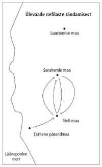 Map Nephite Migration