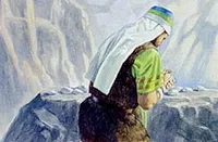 Asked the Lord to touch the stones