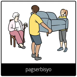 pagserbisyo nga simbolo sa ebanghelyo