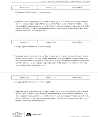 document à distribuer