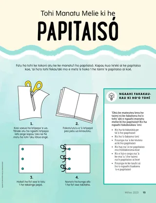 ʻekitivitī ki hono faʻu ha tohi