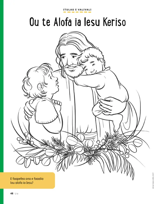 Itulau valivali PDF o Iesu Keriso ma ni tamaiti se toalua