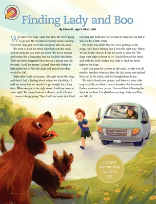 Finding Lady and Boo