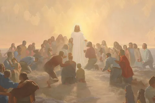 Page PDF with a pattern of bright suns