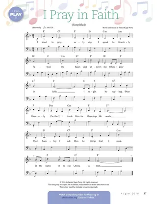 sheet music