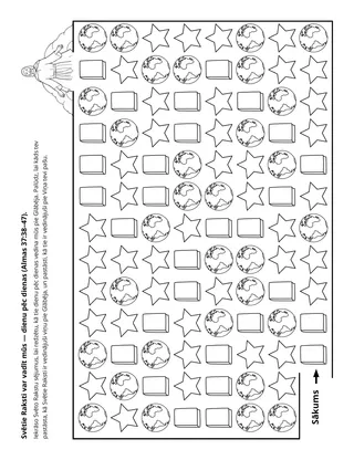 radošā lappusīte: Svētie Raksti mūs tuvina Kristum
