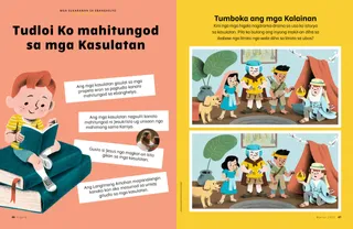 Tumboka ang kalainan nga kalihokan sa mga bata nga nagsul-ob og sama sa mga bayani sa kasulatan