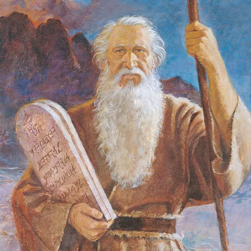 Moses with the Ten Commandments