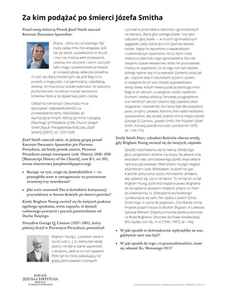 Za kim podążać po śmierci Józefa Smitha