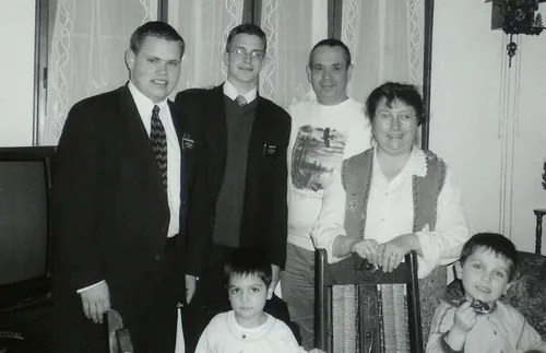 missionaries with convert’s family