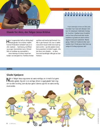 children happy helping