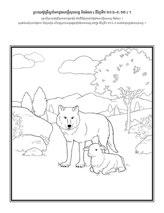 ទំព័រ​សកម្មភាព ៖ ព្រះ​យេស៊ូវ​គ្រីស្ទ​នាំមក​នូវ​សេចក្តី​សុខសាន្ត និង​អំណរ