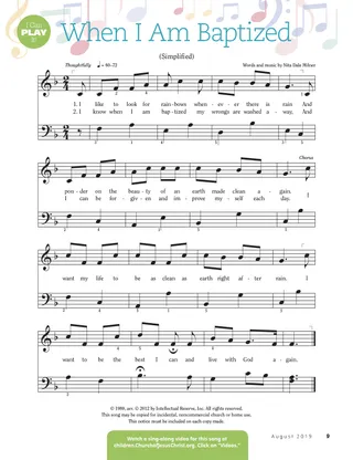 sheet music