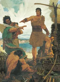 Nephi Subdues His Rebellious Brothers