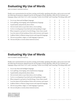 New Testament Seminary Teacher Manaul - 2023