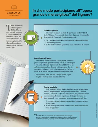 How do we participate in the Lords marvelous work