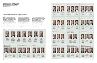 Area Presidency chart
