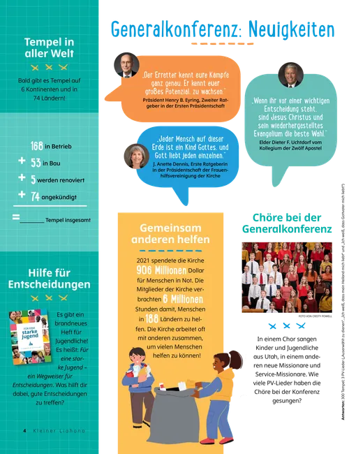 Generalkonferenz: Neuigkeiten