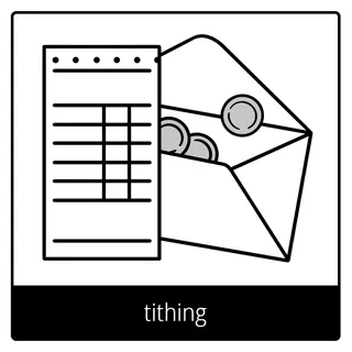 tithing gospel symbol