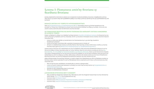 sary maneho ireo lesona momba ny fitarihana