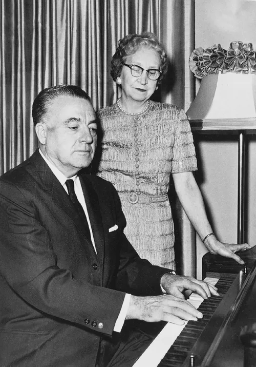 President Harold B. Lee and Fern Lee