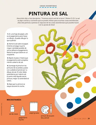 Actividad de pintura