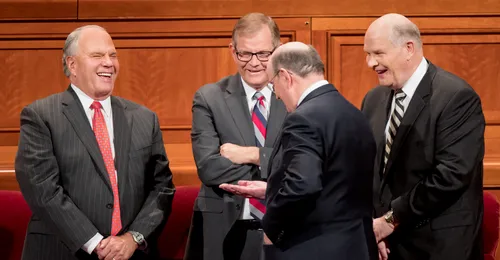 Apostles at conference