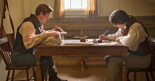 Restoration Project: 213 Translation begins.  (Joseph and Oliver working on translation).