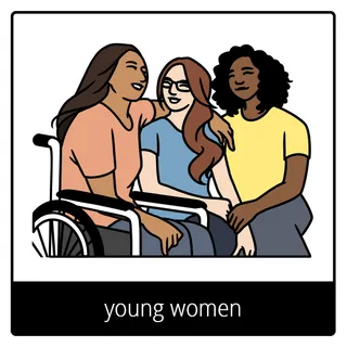 young women gospel symbol