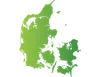 map of Denmark